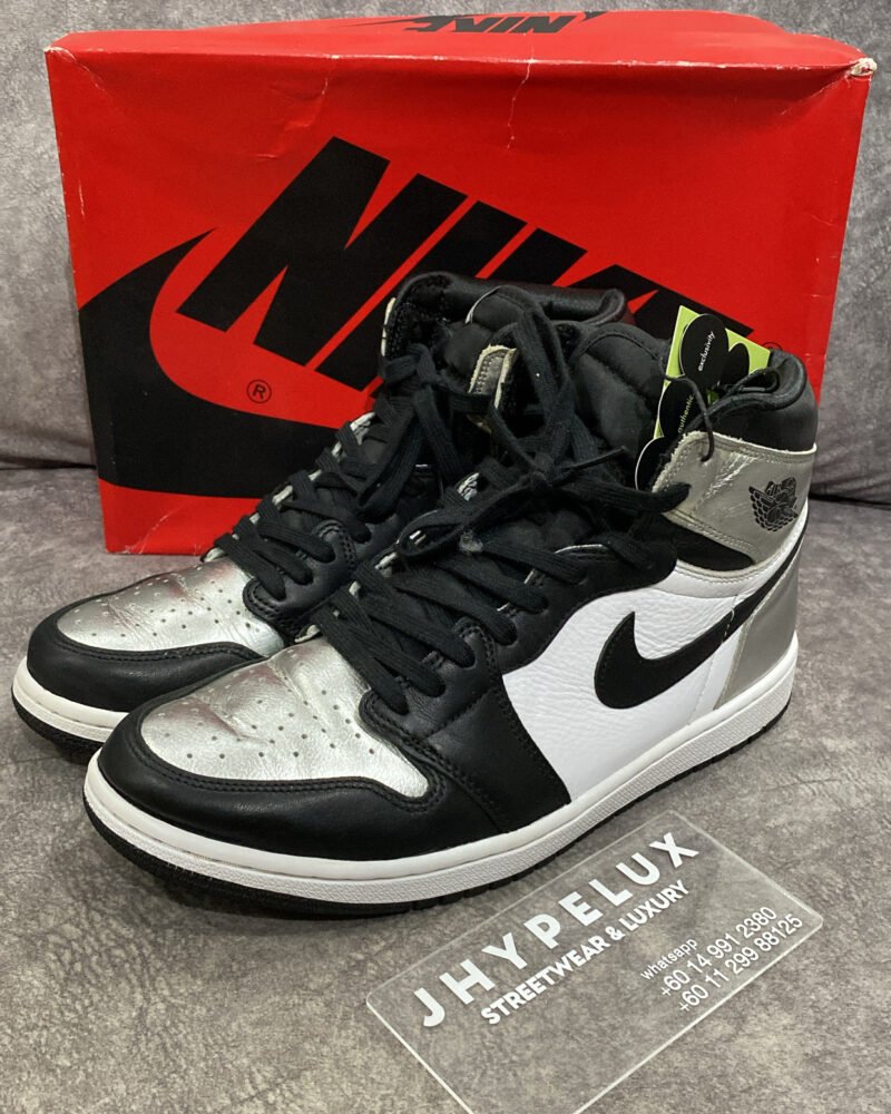 AJ1 Silver Toe