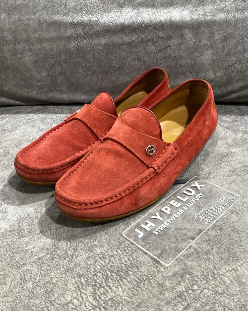 Gucci Moccasin Red
