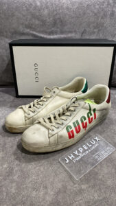 Gucci Ace Blade Distressed