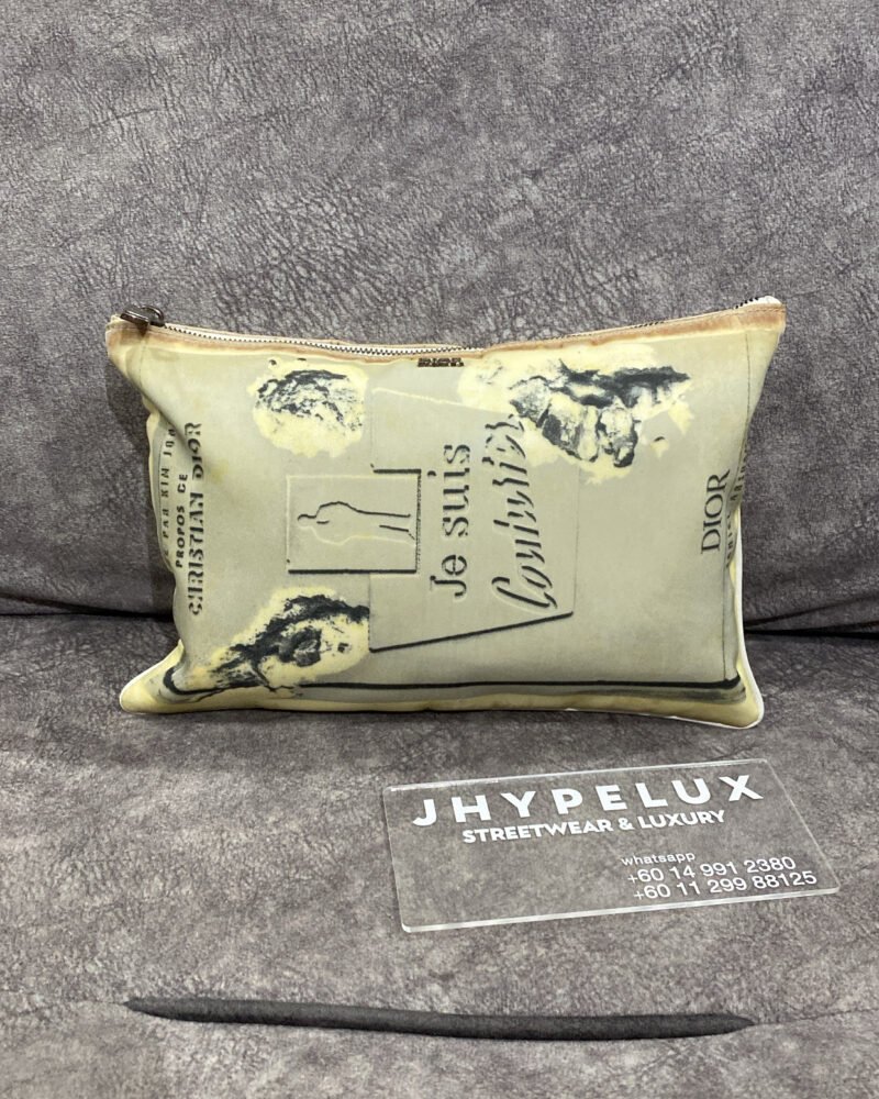 Dior Clutch Daniel Arsham White (2019)