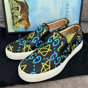 Gucci Ghost Slip On Blue/Yellow*VIP