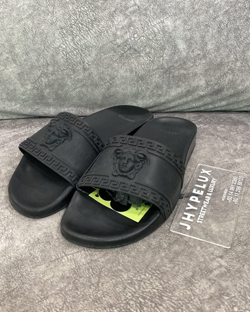 Versace Slide Black Palazzo