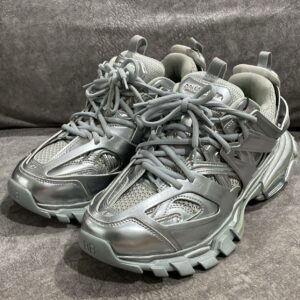 Balenciaga Track Metallic Silver