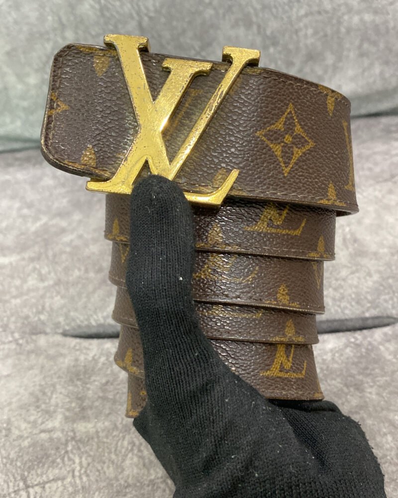 LV Belt Brown Monogram
