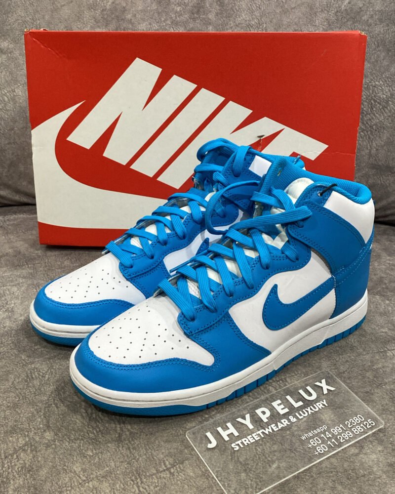 Dunk High Laser Blue