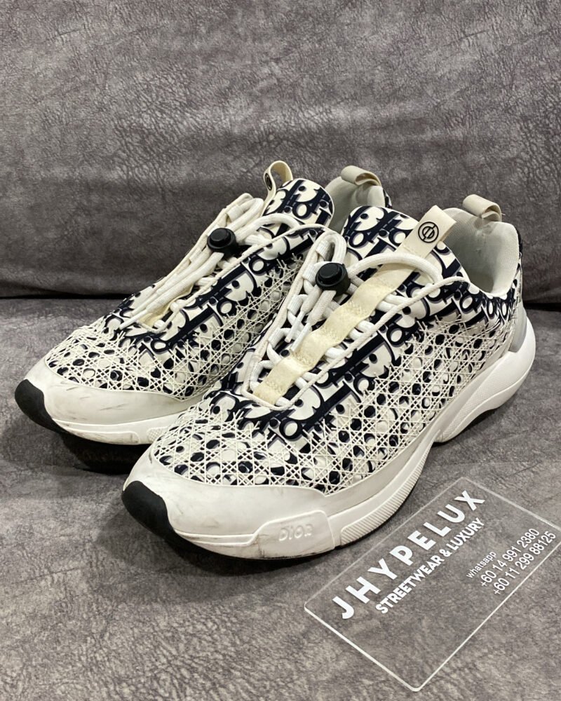 Dior B24 Sneaker Oblique White