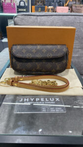 LV Bag Brown Ivy WOC Monogram Canvas