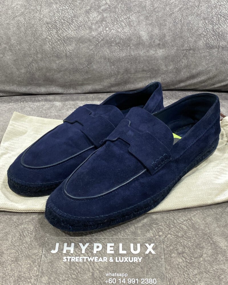 Hermes Loafer Suede Blue