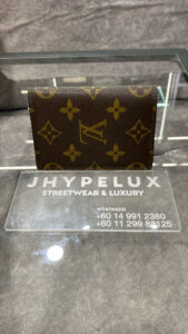 LV Cardholder Brown Monogram Pocket Organizer