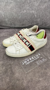 Gucci Ace Strap Word White