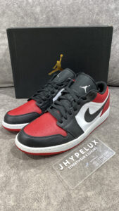 AJ1 Low Bred Toe