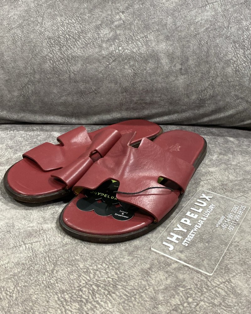 Hermes Sandals Red H