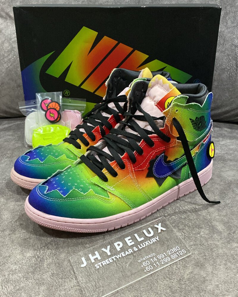 AJ1 High J Balvin Rainbow