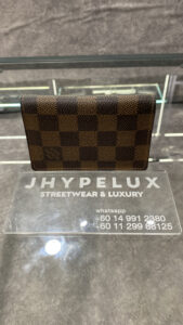 LV Pocket Organizer Brown Damier
