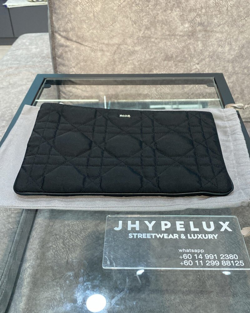 Dior Clutch Black Canvas