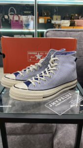 Converse Chuck 70 High Washed Indigo Stripe