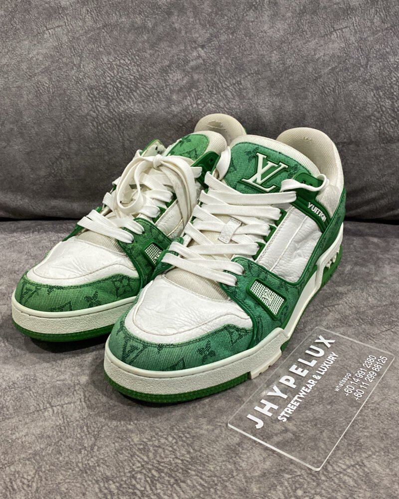 Lv Trainer Denim Green