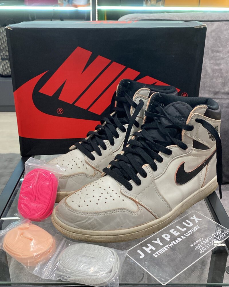 AJ1 High NYC to Paris Light Grey