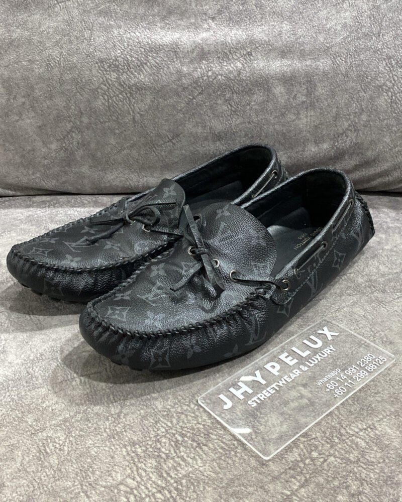 LV Moccasin Loafer Monogram Eclipse