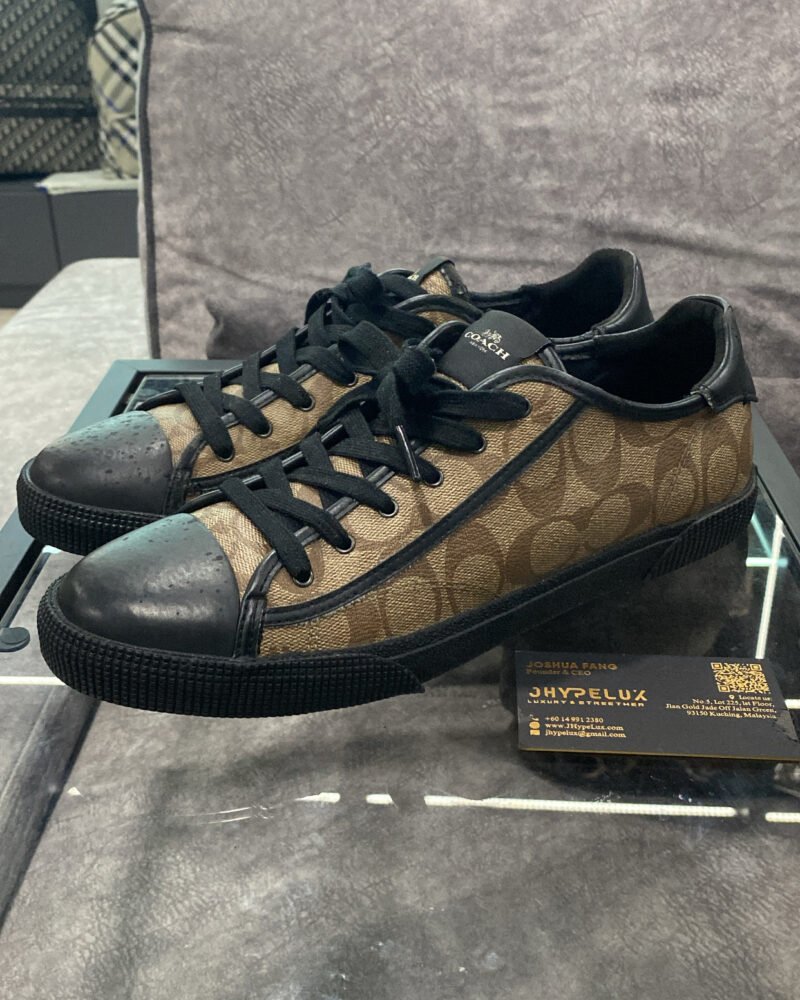 Coach Brown Monogram Sneaker