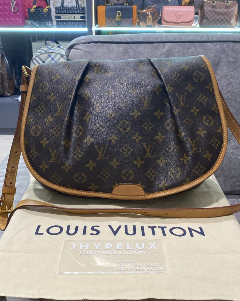 LV Bag Brown Monogram Menilmontant MM