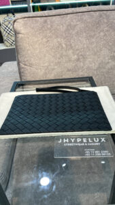 Bottega BV Clutch Black Wristlet