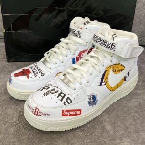AF1 Supreme NBA White