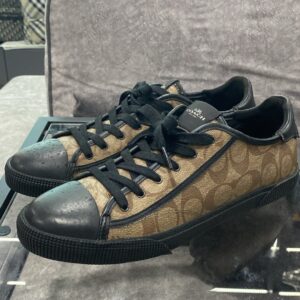Coach Brown Monogram Sneaker