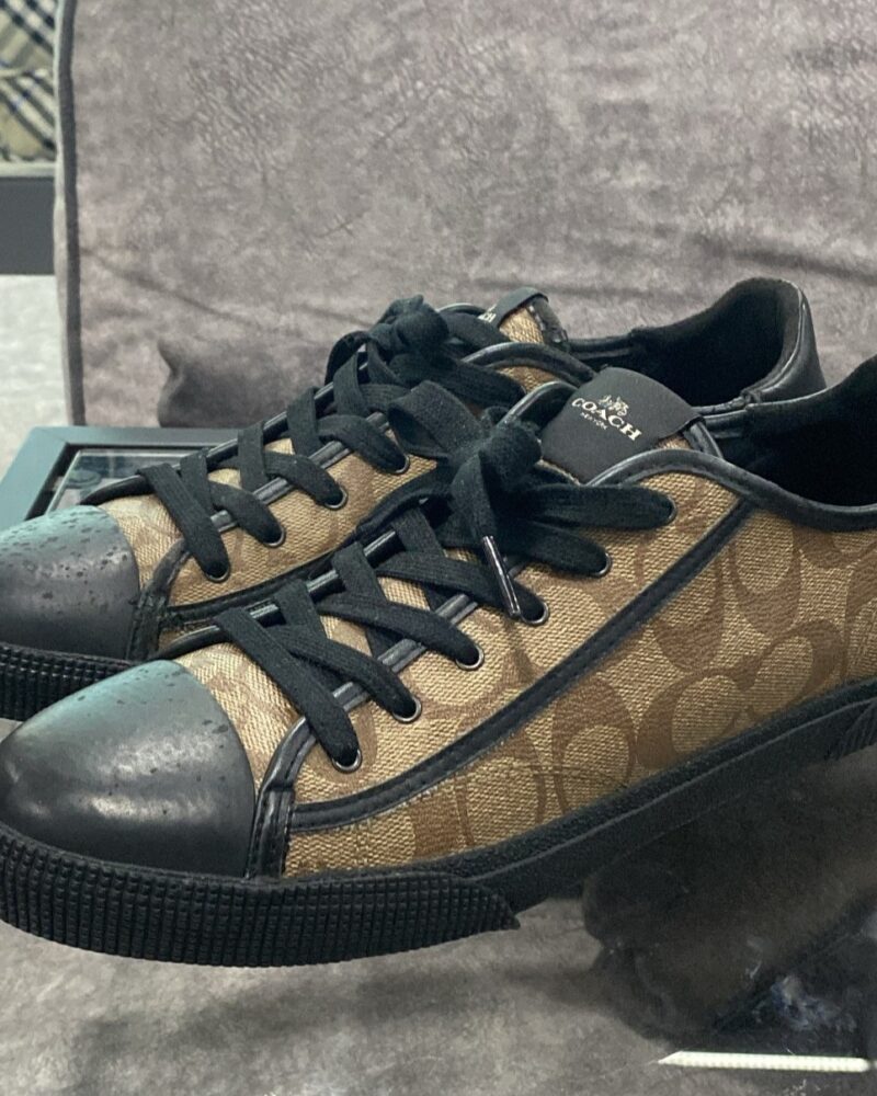 Coach Brown Monogram Sneaker