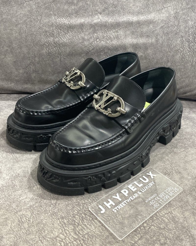LV Loafer Boots Baroque Black