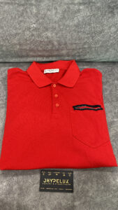 Givenchy Red Polo with Patch