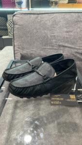 Coach Monogram Black Moccasin Loafer