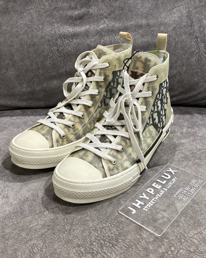Dior B23 High Black White