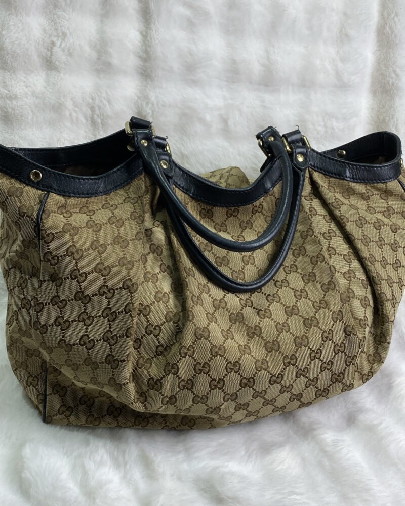 Gucci Sukey Tote Brown Bag