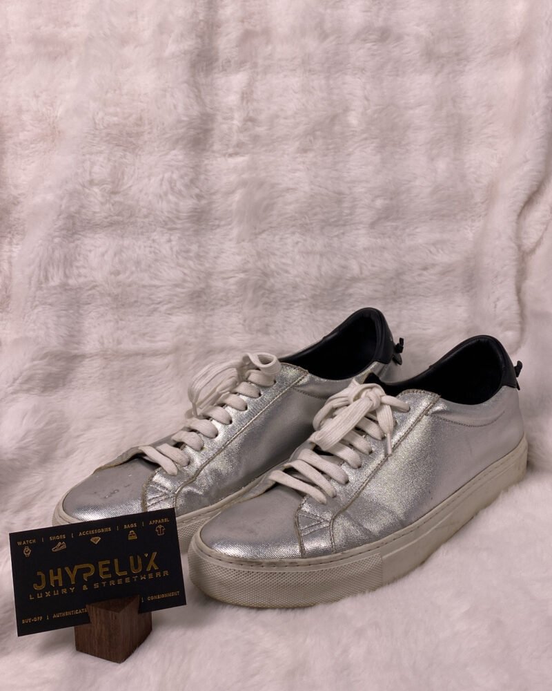 Givenchy Sneaker Metallic Silver Urban Street