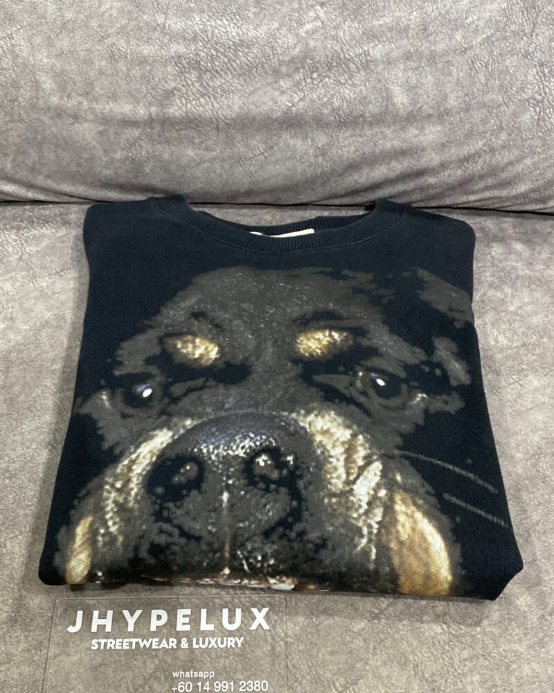 Givenchy Sweater Black Rottweiler