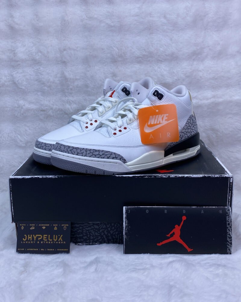 Air Jordan 3 White Cement Re-imagined