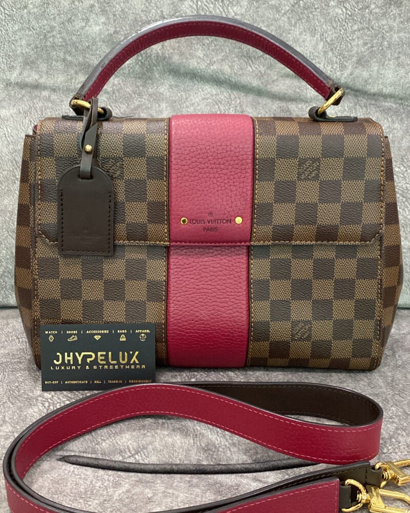 LV Damier Ebene Bond Street Bordeaux Bag