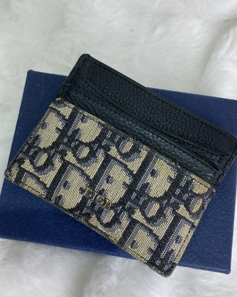 Dior Beige Oblique Cardholder (12-BO-1201)