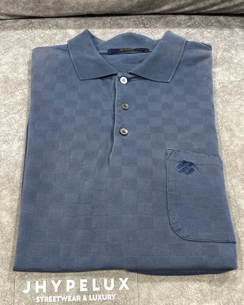 LV Polo Navy Damier Full Logo