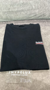 Balenciaga Tee Wave Black (Printed)