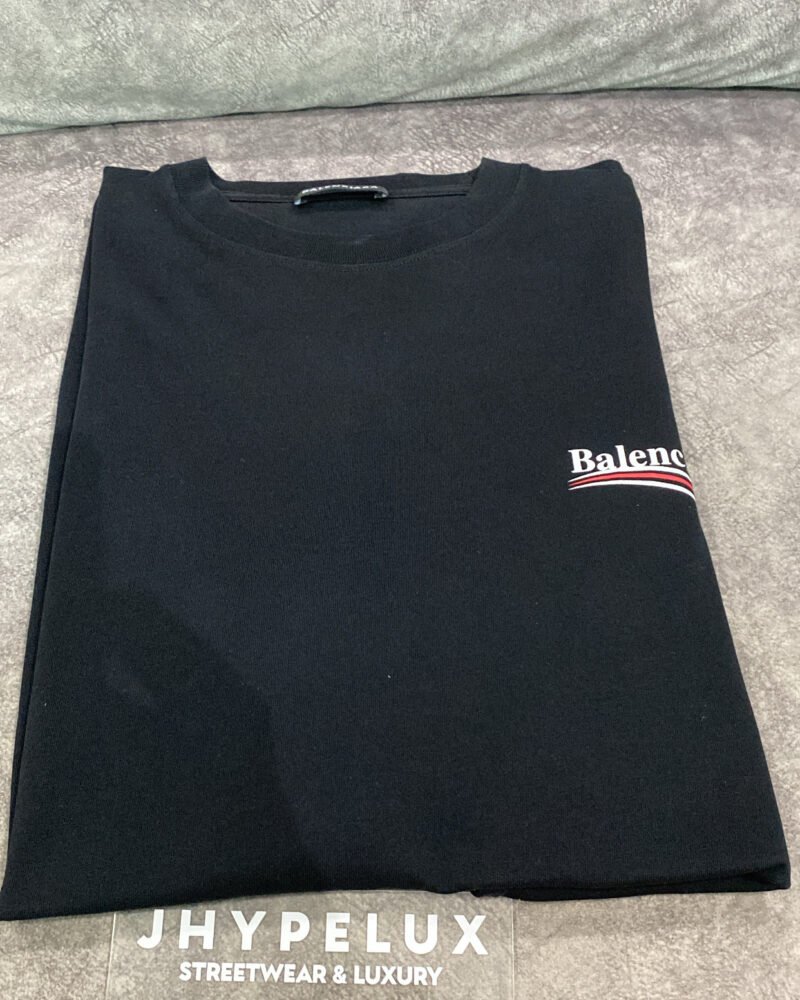 Balenciaga Tee Wave Black (Printed)