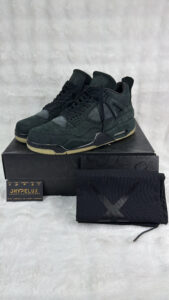 AJ4 Kaws Black