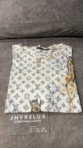 LV Tee White Monogram Chapman Brothers