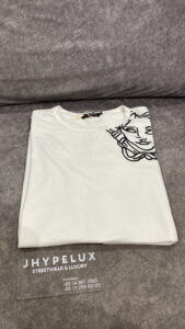 Versace Tee White S/S Top right Medusa