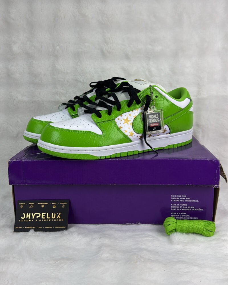 Dunk SB Supreme Stars Mean Green