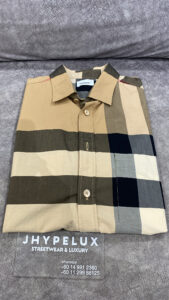 Burberry Shirt Brown S/S Checkered