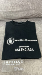 Balenciaga Tee WFP World Food Black