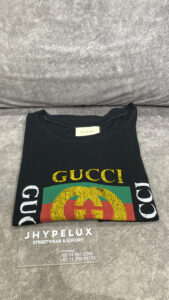 Gucci Tee Black Box Logo