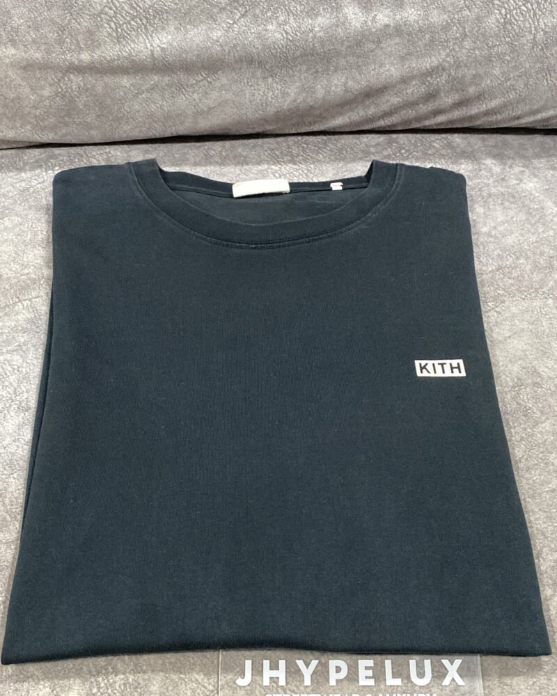 Kith Tee Lax Small Box Logo Black